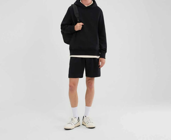 ΜΠΛΟΥΖΑ ΦΟΥΤΕΡ ELLESSE MADONE ΜΕ ΚΟΥΚΟΥΛΑ ΜΑΥΡΗ