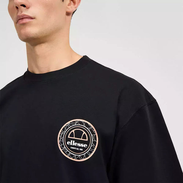 T-shirt Ellesse Sartoria Duomo Μαυρο