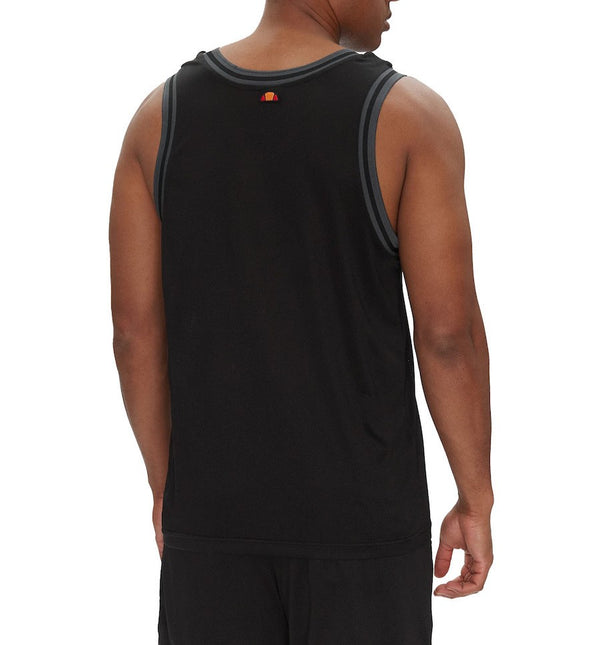 T-shirt Ellesse Bellic West Μαύρο