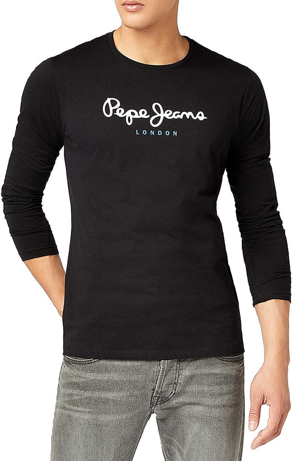 ΜΠΛΟΥΖΑ PEPE JEANS EGGO ΜΕ ΜΑΚΡΥ ΜΑΝΙΚΙ BLACK
