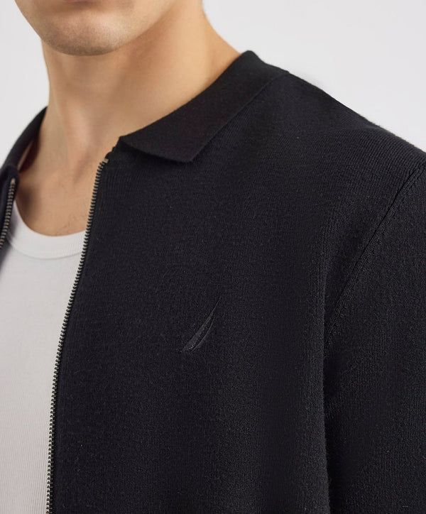 ΖΑΚΕΤΑ ΠΛΕΚΤΗ NAUTICA ΜΕ ΤΥΠΩΜΕΝΟ ΛΟΓΟΤΥΠΟ ΜΑΥΡΗ