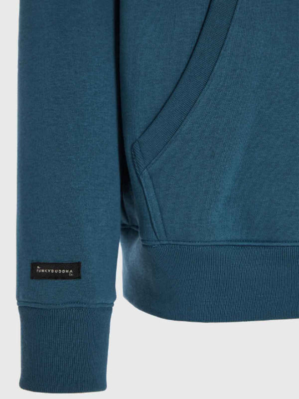 ΟΝΟΧΡΩΜΟ ΦΟΥΤΕΡ ΜΕ ΚΟΥΚΟΥΛΑ FUNKY BUDDHA INDIAN TEAL