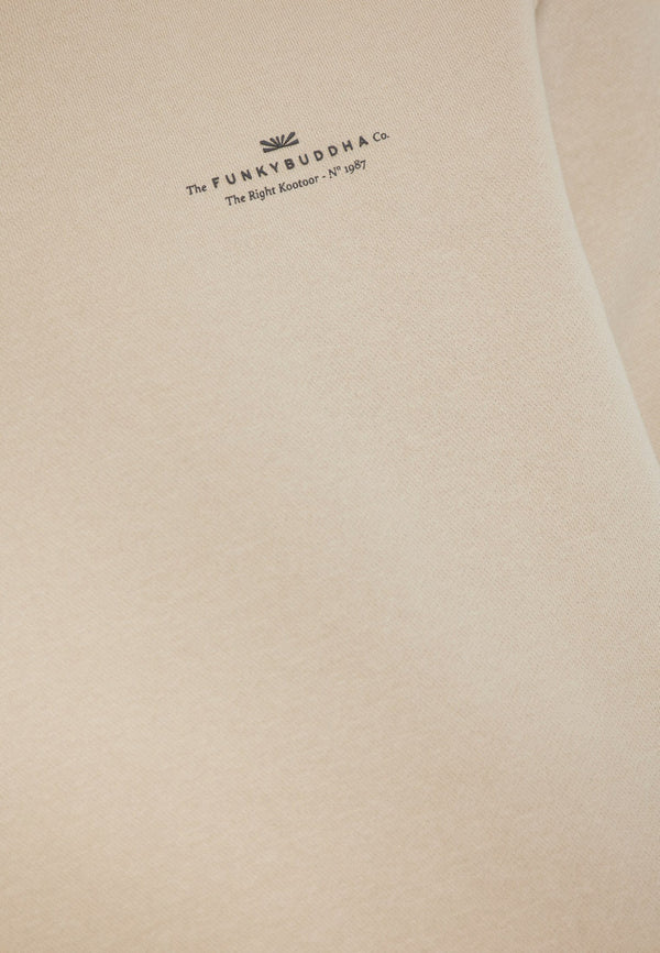 ΑΝΔΡΙΚΟ ΦΟΥΤΕΡ ΜΕ ΤΥΠΩΜΕΝΟ LOGO FUNKY BUDDHA GREIGE