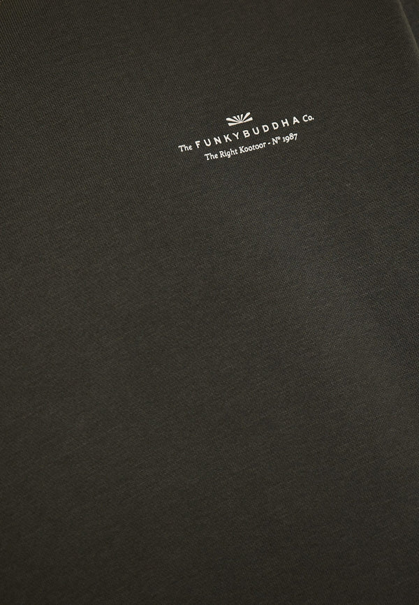 ΑΝΔΡΙΚΟ ΦΟΥΤΕΡ ΜΕ ΤΥΠΩΜΕΝΟ LOGO FUNKY BUDDHA ΓΚΡΙ