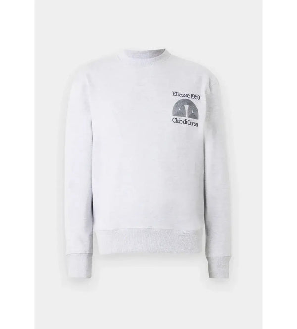 Φούτερ Ellesse Με Λαιμόκοψη Club Di Corsa Γκρί