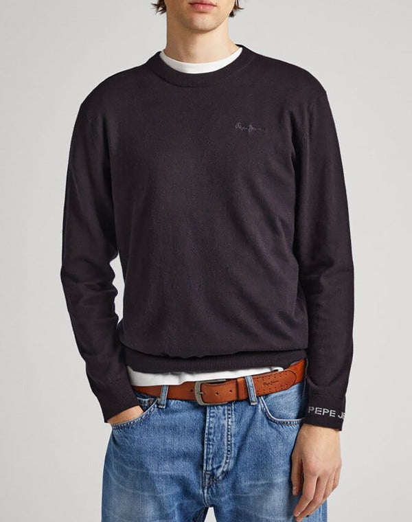 ΠΟΥΛΟΒΕΡ PEPE JEANS ANDRE ΜΑΥΡΟ