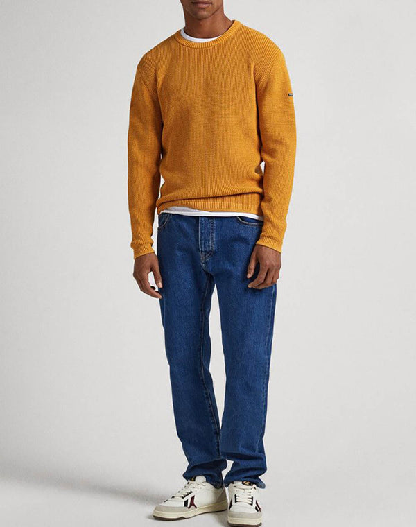 ΠΟΥΛΟΒΕΡ PEPE JEANS DEAN ΚΙΤΡΙΝΟ