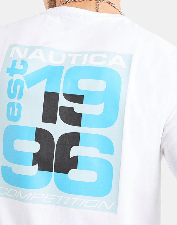 T-SHIRT NAUTICA ΜΕ GRAPHIC ΛΕΥΚΟ