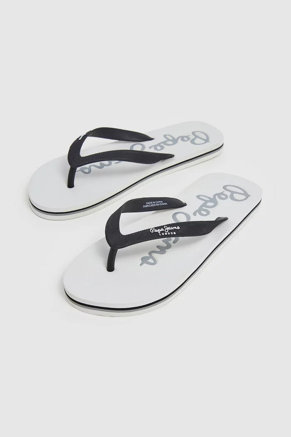 ΣΑΓΙΟΝΑΡΕΣ PEPE JEANS FLIPFLOP ΛΕΥΚΕΣ