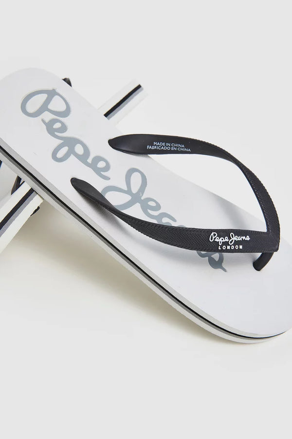 ΣΑΓΙΟΝΑΡΕΣ PEPE JEANS FLIPFLOP ΛΕΥΚΕΣ
