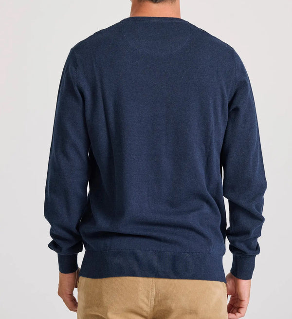 ΠΟΥΛΟΒΕΡ ΒΑΜΒΑΚΕΡΟ FUNKY BUDDHA ESSENTIALS NAVY
