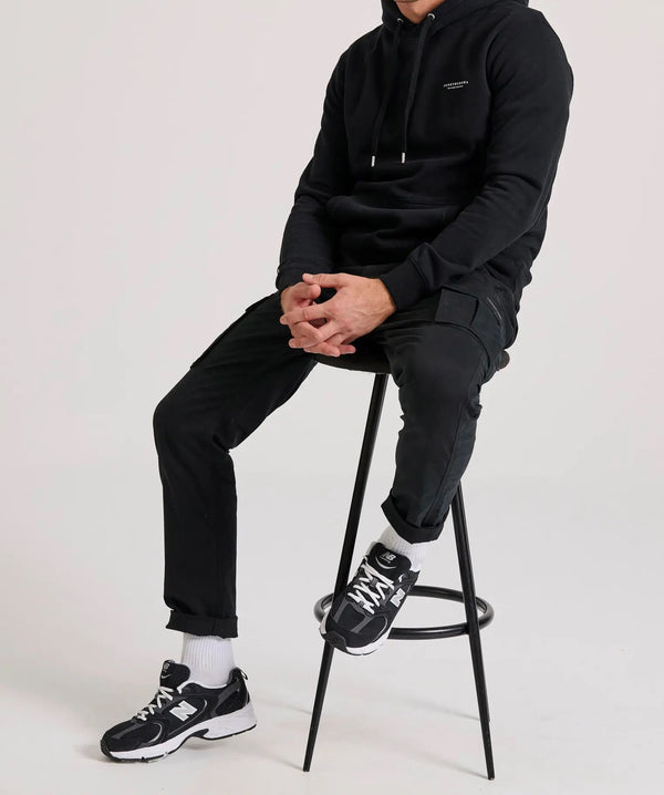 ΠΑΝΤΕΛΟΝΙ FUNKY BUDDHA COMFORT STRETCH CARGO BLACK