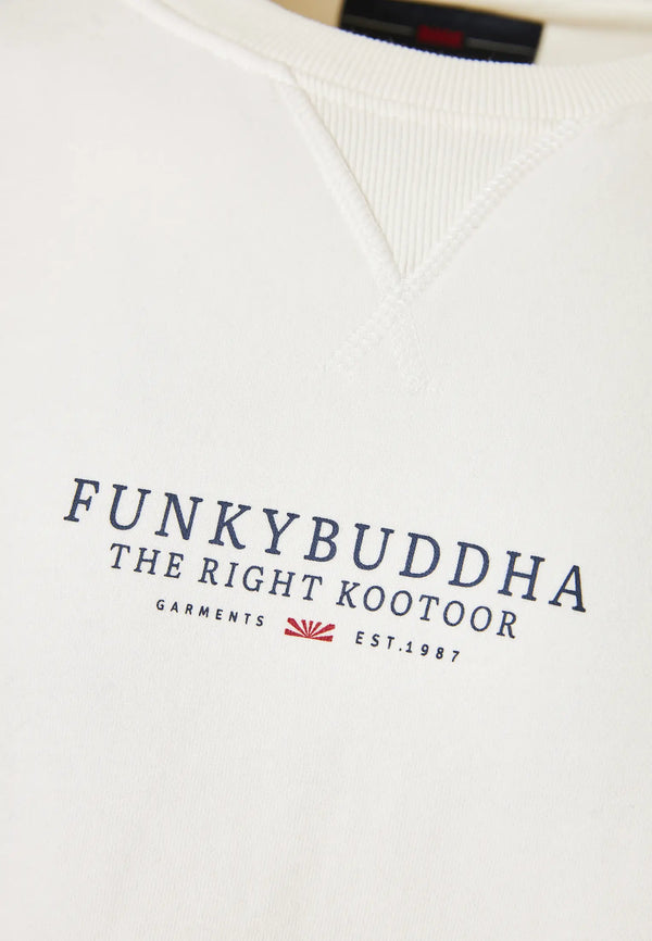 ΑΝΔΡΙΚΟ ΦΟΥΤΕΡ FUNKY BUDDHA ΜΕ ΛΟΓΟΤΥΠΟ ΤΥΠΩΜΑ ΛΕΥΚΟ