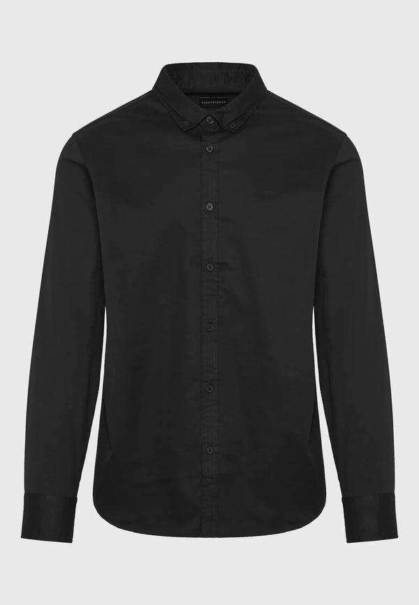 ΠΟΥΚΑΜΙΣΟ OXFORD BASIC FUNKY BUDDHA ΜΑΥΡΟ