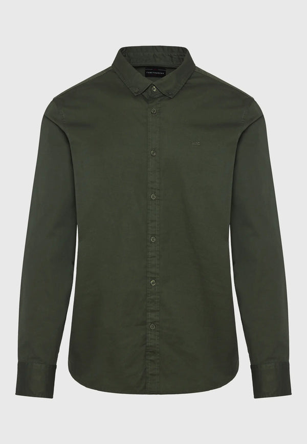 ΠΟΥΚΑΜΙΣΟ OXFORD BASIC FUNKY BUDDHA CEMENT