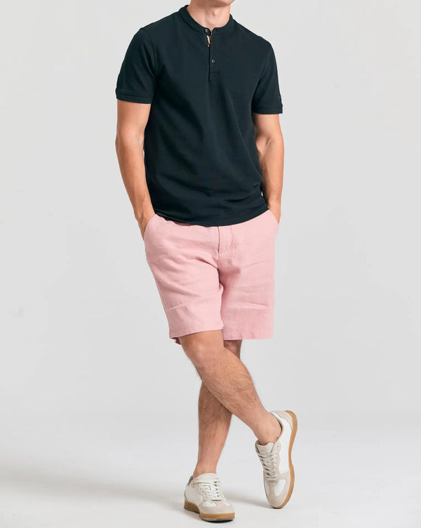 ΜΠΛΟΥΖΑ POLO FUNKY BUDDHA ΜΕ ΛΑΙΜΟ MAO ΜΑΥΡΗ