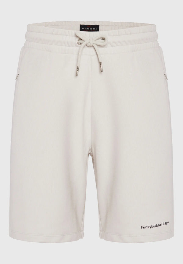 Funky Buddha Wide leg fit αθλητική βερμούδα Mist