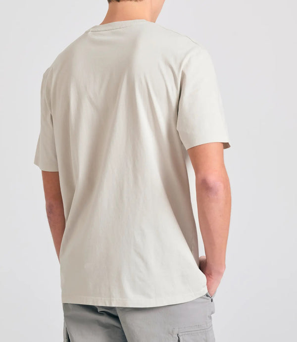 T-SHIRT FUNKY BUDDHA ΜΕ ABSTRACT ΤΥΠΩΜΑ MIST