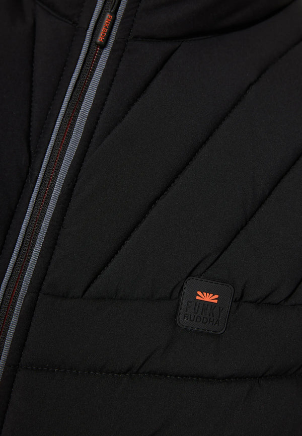 ΑΝΔΡΙΚΟ ΑΜΑΝΙΚΟ ΚΑΠΙΤΟΝΕ ΜΠΟΥΦΑΝ FUNKY BUDDHA ΜΑΥΡΟ