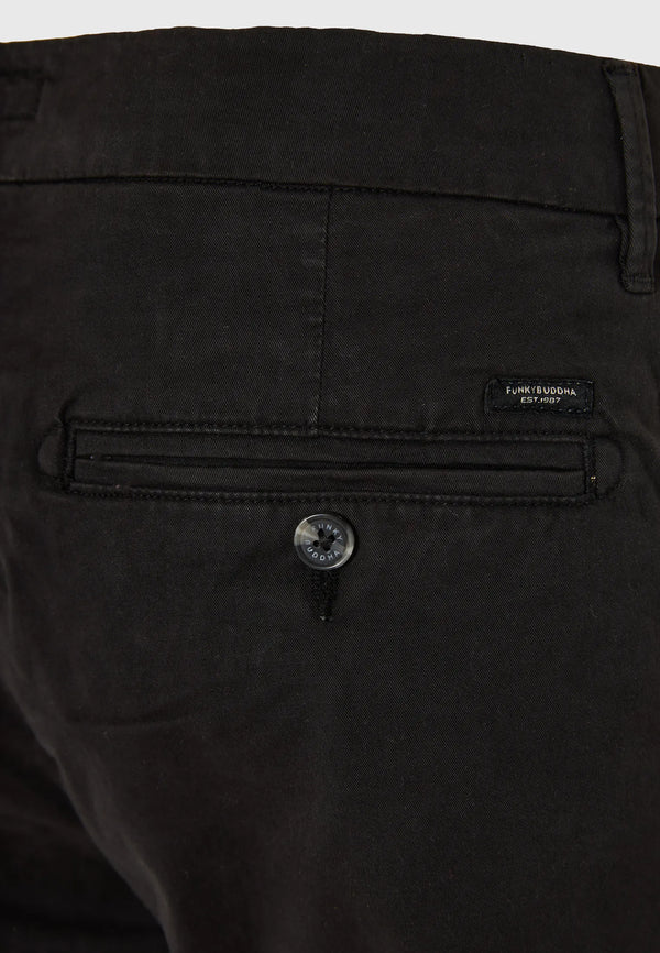 ΑΝΔΡΙΚΟ ΠΑΝΤΕΛΟΝΙ CHINO FUNKY BUDDHA ΜΑΥΡΟ