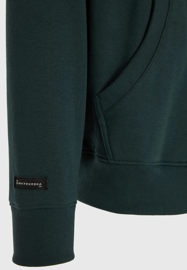 ΜΟΝΟΧΡΩΜΟ ΦΟΥΤΕΡ ΜΕ ΚΟΥΚΟΥΛΑ FUNKY BUDDHA PINE GREEN