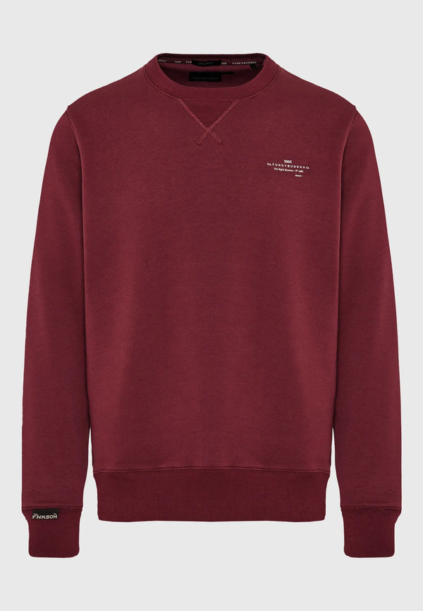 ΑΝΔΡΙΚΟ ΦΟΥΤΕΡ ΜΕ ΤΥΠΩΜΕΝΟ LOGO FUNKY BUDDHA MERLOT