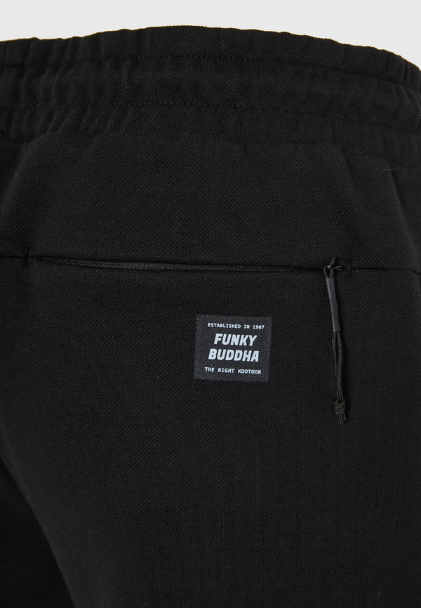 ΑΝΔΡΙΚΟ ΠΑΝΤΕΛΟΝΙ ΦΟΡΜΑΣ JOGGER FUNKY BUDDHA ΜΑΥΡΟ