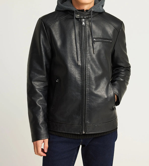 ΜΠΟΥΦΑΝ BIKER FUNKY BUDDHA ΜΕ ΚΟΥΚΟΥΛΑ ΜΑΥΡΟ