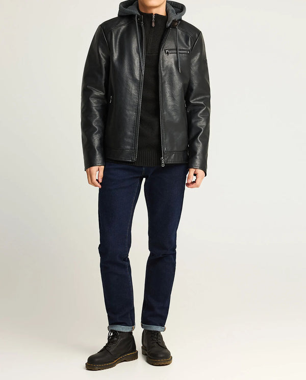 ΜΠΟΥΦΑΝ BIKER FUNKY BUDDHA ΜΕ ΚΟΥΚΟΥΛΑ ΜΑΥΡΟ