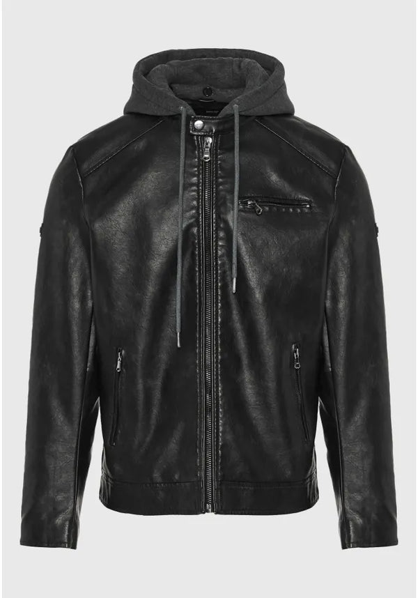 ΜΠΟΥΦΑΝ BIKER FUNKY BUDDHA ΜΕ ΚΟΥΚΟΥΛΑ ΜΑΥΡΟ