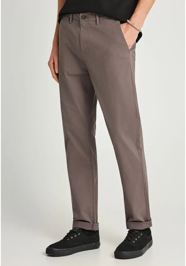 Essential Comfort-Stretch Chino Παντελόνι Funky Buddha Grey
