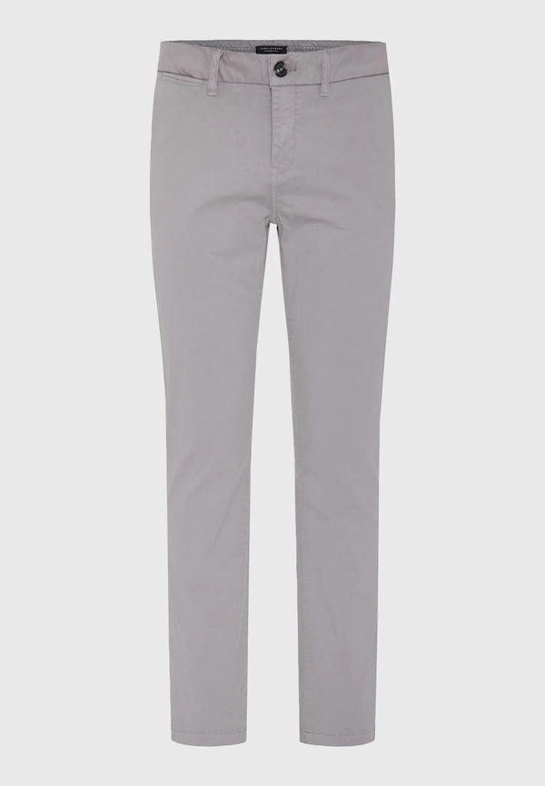 Essential Comfort-Stretch Chino Παντελόνι Funky Buddha Grey