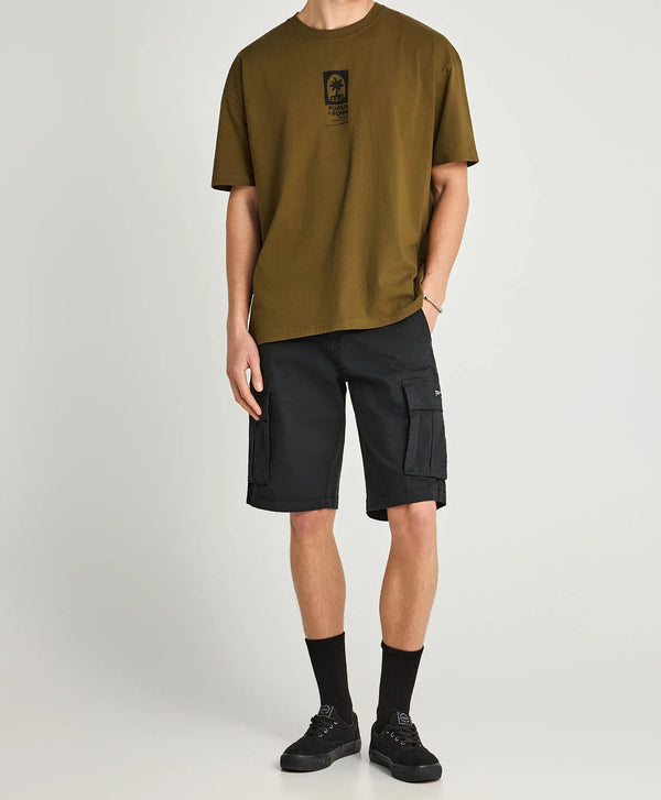 ΒΕΡΜΟΥΔΑ FUNKY BUDDHA CARGO BLACK