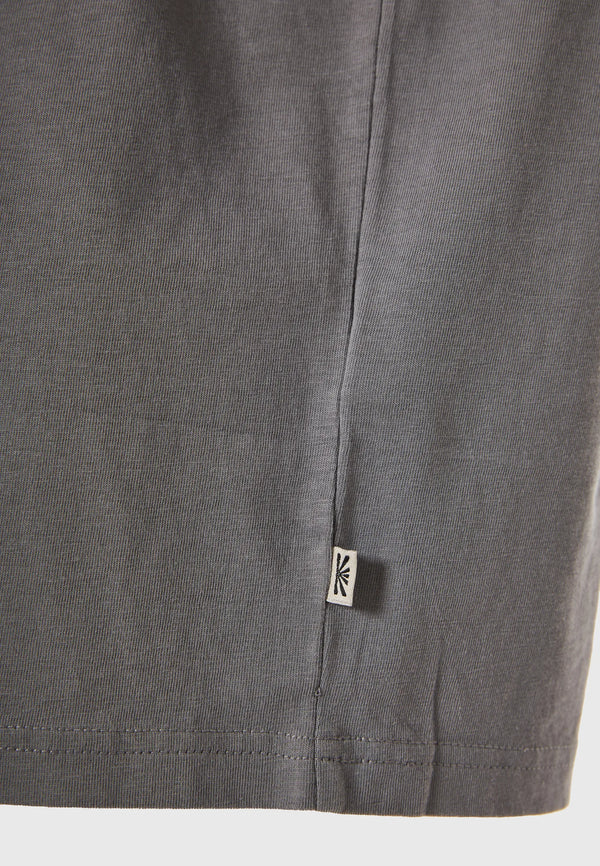 T-shirt Essential με τύπωμα Funky Buddha  Grey