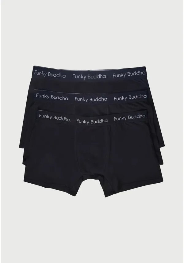 ΕΣΩΡΟΥΧΑ BOXER FUNKY BUDDHA ΜΑΥΡΑ (ΣΕΤ 3 ΤΕΜ)