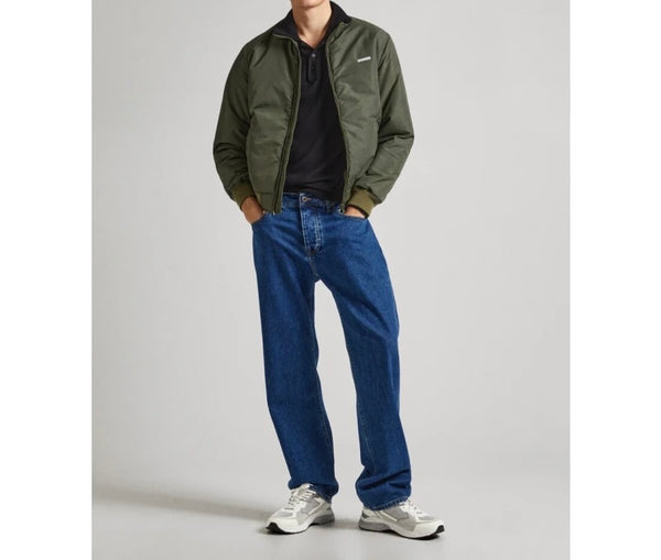 Pepe Jeans Ανδρικό Μπουφάν Αδιάβροχο Virl  Χακί