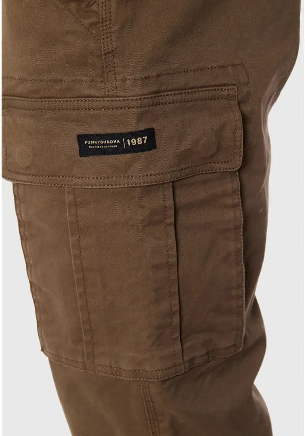 ΠΑΝΤΕΛΟΝΙ FUNKY BUDDHA COMFORT CARGO COFFEE