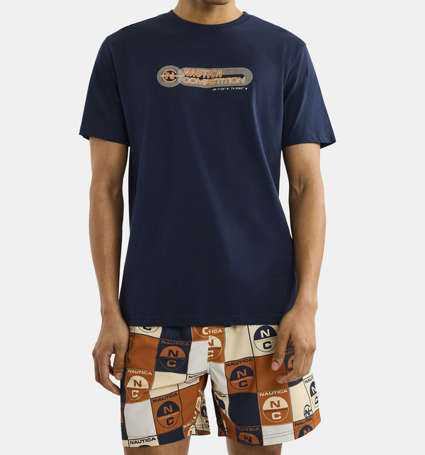 T-SHIRT NAUTICA ADAMSTOWN NAVY