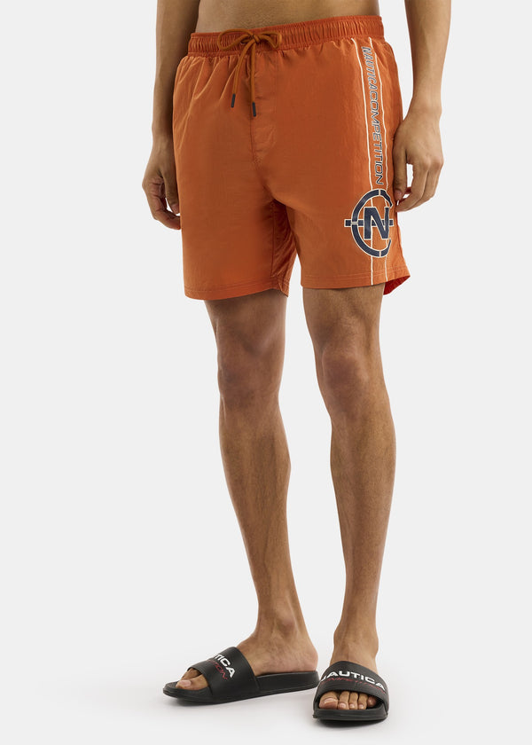 Nautica Ανδρικό Μαγιό Σορτς Boyle Orange