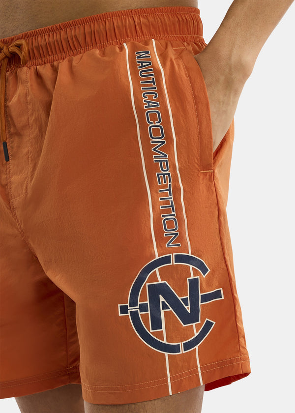 Nautica Ανδρικό Μαγιό Σορτς Boyle Orange