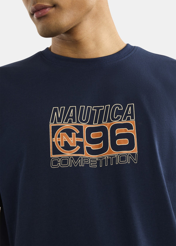 T-SHIRT NAUTICA BRANDON NAVY