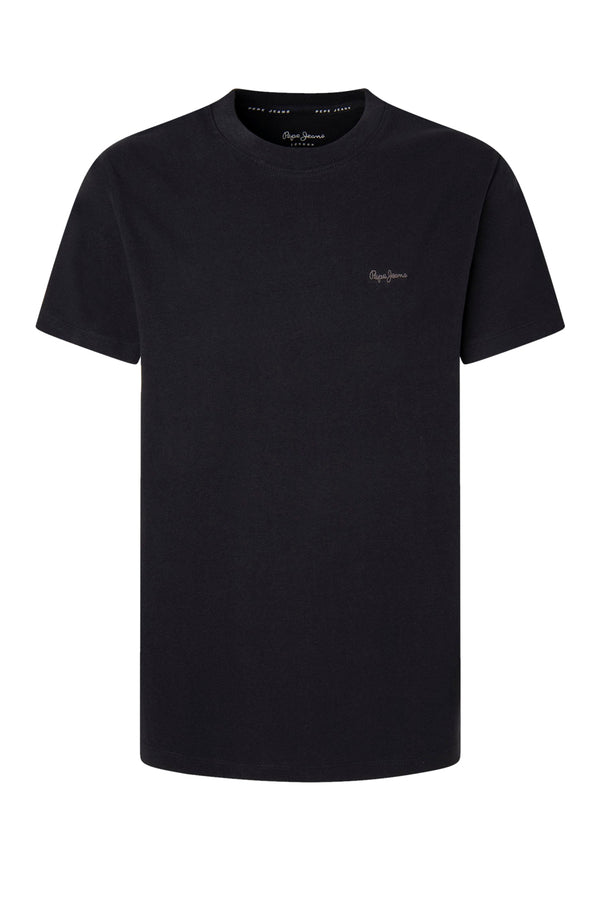 T-SHIRT PEPE JEANS CONNOR ΜΑΥΡΟ