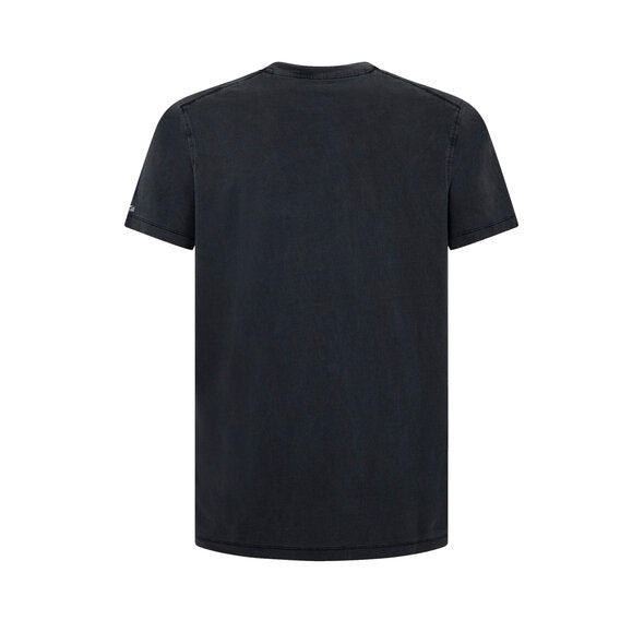 T-SHIRT PEPE JEANS DAVE ΜΑΥΡΟ