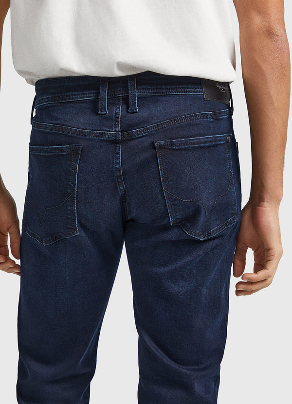 ΠΑΝΤΕΛΟΝΙ PEPE JEANS E2 HATCH REGULAR DARK BLUE