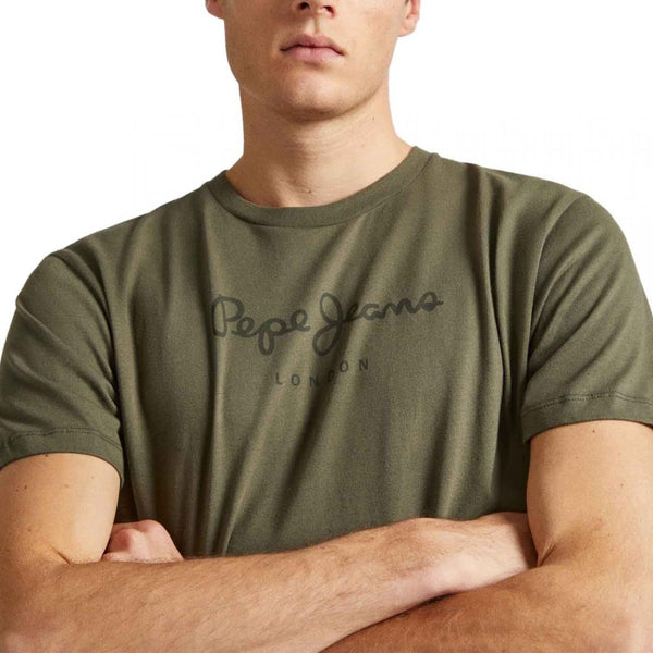 PEPE T-SHIRT EGGO JEANS ΧΑΚΙ
