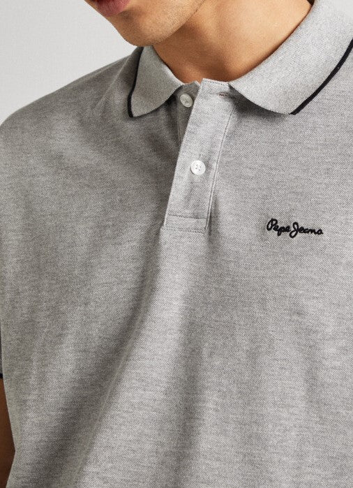 ΜΠΛΟΥΖΑ POLO PEPE JEANS HANS ΓΚΡΙ