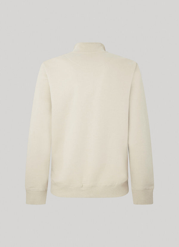 ΜΠΛΟΥΖΑ ΦΟΥΤΕΡ PEPE JEANS HALF ZIP ΜΠΕΖ