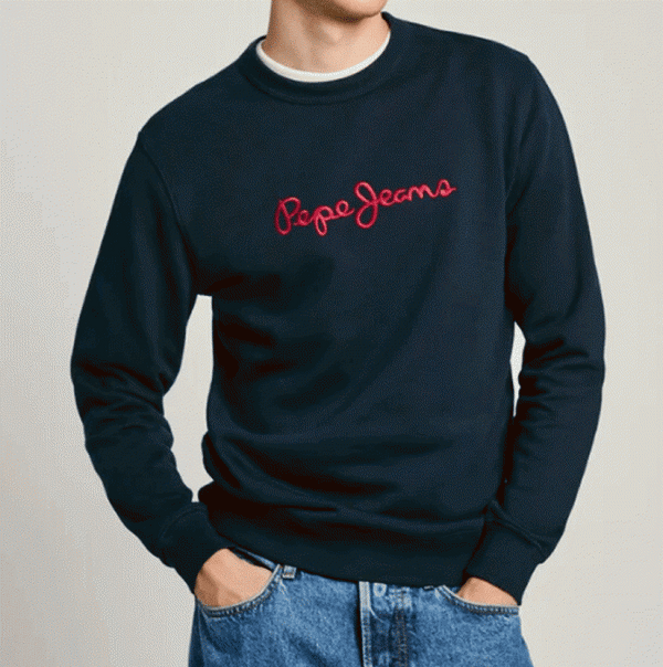 Μπλούζα φούτερ Pepe Jeans Concrete Navy
