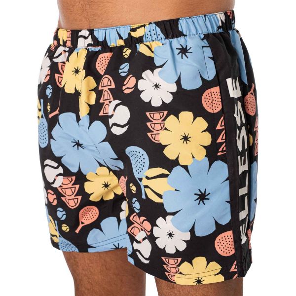 Ellesse Ανδρικό Μαγιό Σορτς με Σχέδια Μαύρο
