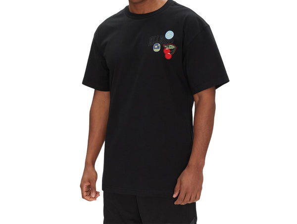 T-shirt Ellesse Stickero Μαύρο